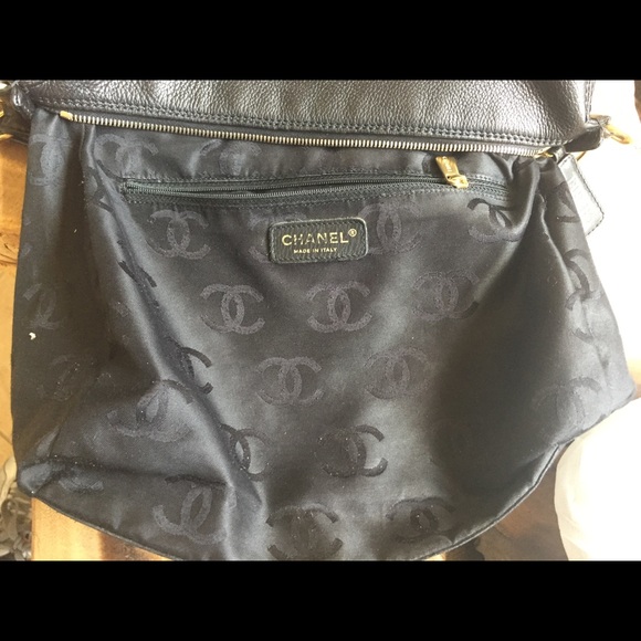 🔴TRADED🔴 Chanel Caviar black tote shoulder bag - Picture 7 of 8